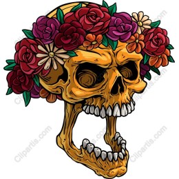 Floral Skull