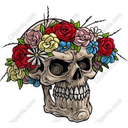 Floral Skull