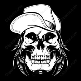 Urban Skull with Cap