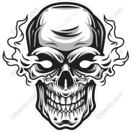 Ghostly Skull