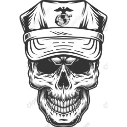  Skull with Cap