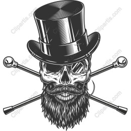Top Hat Skull