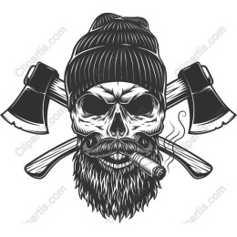 Lumberjack Skull