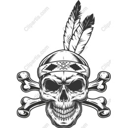 Skull and Feathers