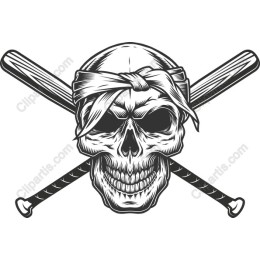 Skull and Cross Bats