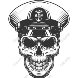 U.S. Navy Skull