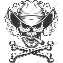 Cowboy Skull