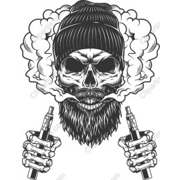 Skull Vaping