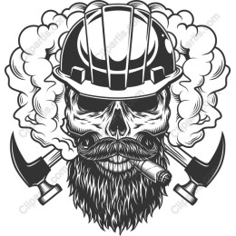 Rebel Skull & Helm