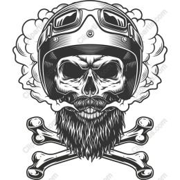 Biker Skull