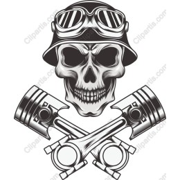 Skull and Piston