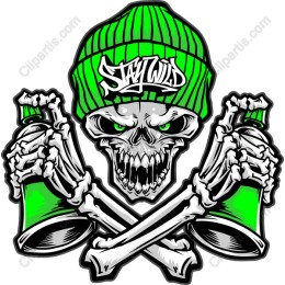 Stay Wild Skull