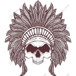 Feathered Skull