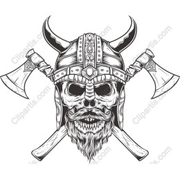 Viking Skull
