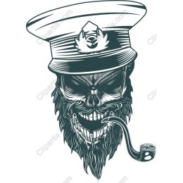 Maritime Skull Captain