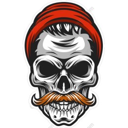 Vintage Pirate Skull