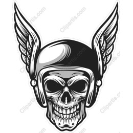 Winged Skull