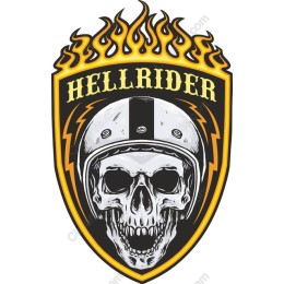 Hellrider Skull