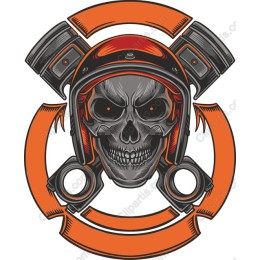 Fierce Skull and Piston