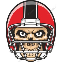 Skull Football Helmet