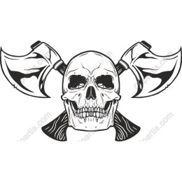 Skull and Crossed Axes