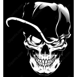 Skull with Cap