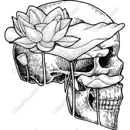 Lotus Skull