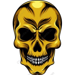 Gold Skull