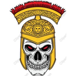 Roman Skull Warrior Helmet