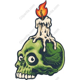 Candle Skull