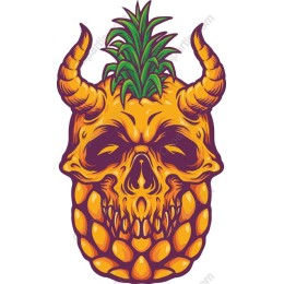 Pineapple Skull