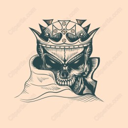 Crowned Skull