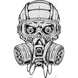 Skull Gas Mask