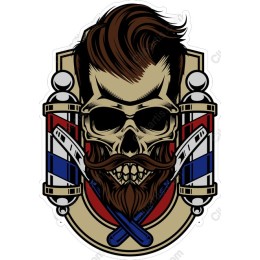 Edgy Skull Barber