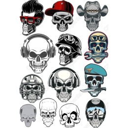 Edgy Skull Bundle