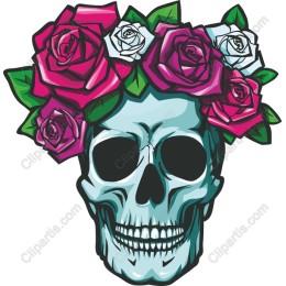 Floral Skull