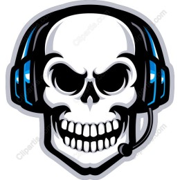 Edgy Skull Gaming Headset