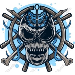 Fierce Skull and Anchor