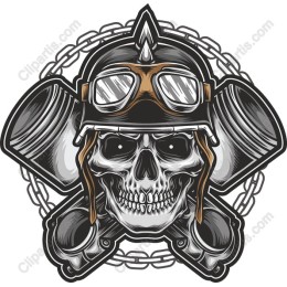 Aviator Skull