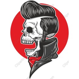 Rockabilly Skull