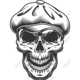 Skull with Beret