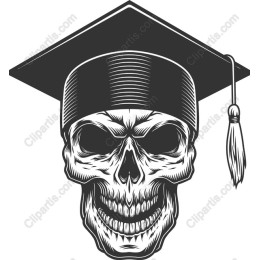 Graduation Skull