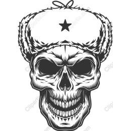 Fur Hat Skull