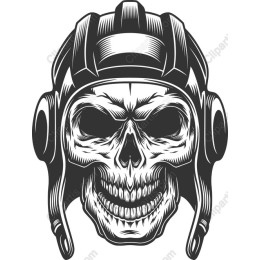 Skull Pilot Helmet