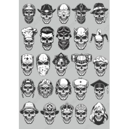 Skull Icon Bundle: Edgy Collection