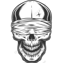 Blindfolded Skull