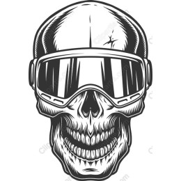 Skull with Sunglasses