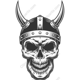 Fierce Viking Skull
