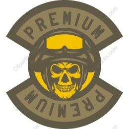 Premium Skull Emblem