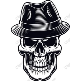 Skull in Fedora